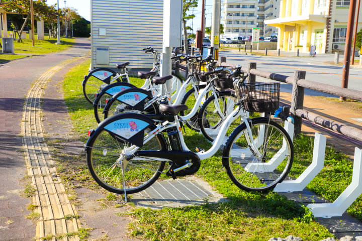 自転車レンタル-南上原糸蒲公園