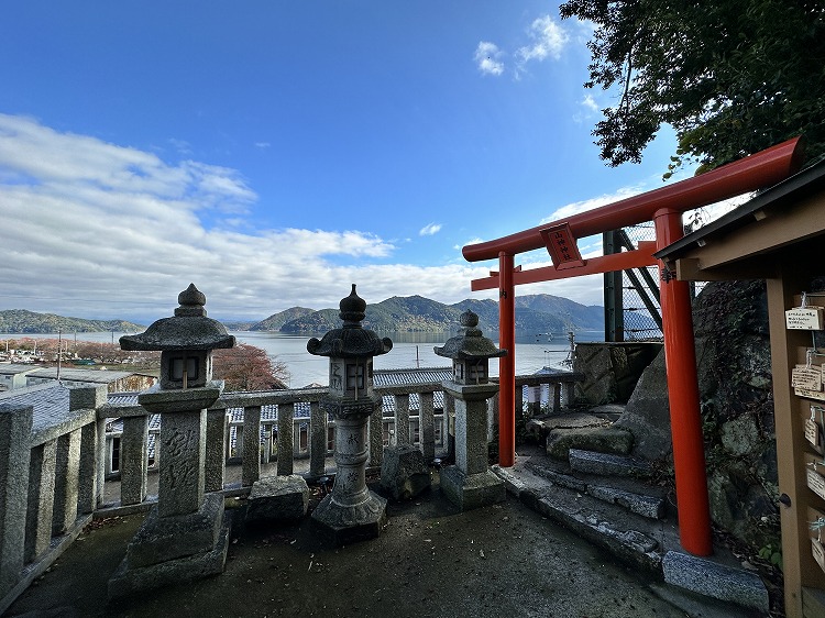山神神社-沖島
